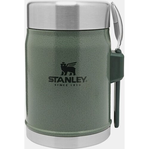 Stanley The Legendary Food Jar + Spork .4L / 14Oz Groen Tweedehands