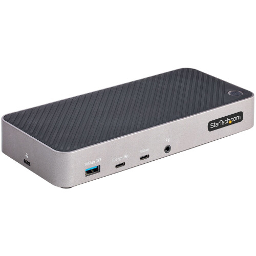 Startech.com USB-C Triple Monitor Docking Station - Triple 4K - 2x USB-A 1x USB-C - Zwart