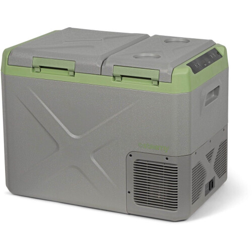 Steamy SECXD45 - Elektrische Compressor Koelbox - Dual Compartment - Koelen tot -20°C - Grijs Tweedehands