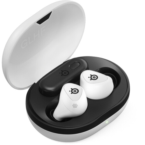 Steelseries Arctis GameBuds - Draadloze Gamingheadset - ANC 360° geluid - Wit Tweedehands