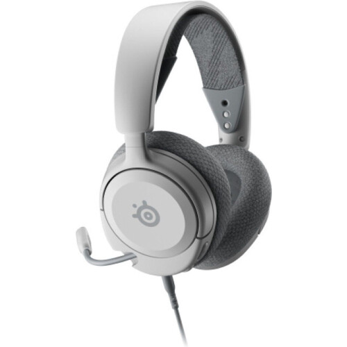 SteelSeries Arctis Nova 1 - Gaming Headset - 3,5 mm aansluiting - Grijs Wit