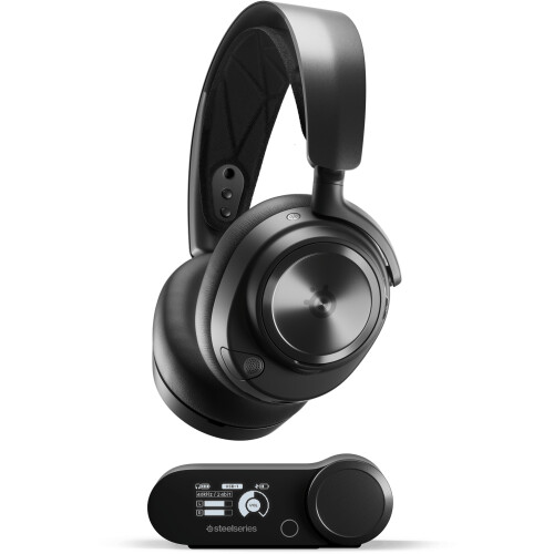 Steelseries Arctis Nova Pro Wireless - Gaming Headset - 360° Spatial Audio ANC - Zwart Tweedehands