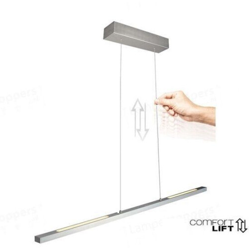 Steinhauer Bande - hanglamp - LED - instelbaar boven- en onderlicht - staal - 3994ST Tweedehands