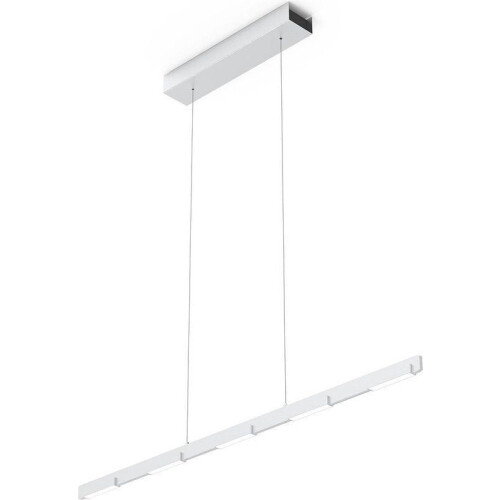 Steinhauer Bloc - hanglamp - 7 lichtpunten - staal - 120 cm