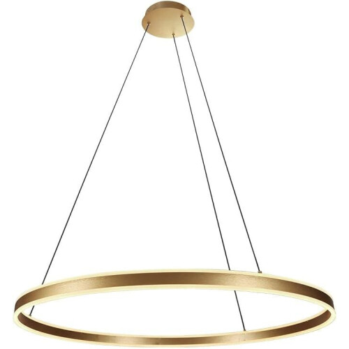 Steinhauer - hanglamp - Ringlux - goud - metaal -Ø 100cm - LED - 3676GO Tweedehands