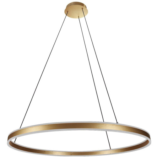 Steinhauer Ringlux 3676GO - Hanglamp - LED ringØ100 - Goud