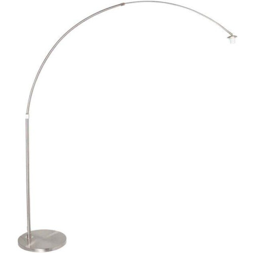 Steinhauer Sparkled Light 7268ST - Vloerlamp - Uitschuifbaar en kantelbaar - Zilver