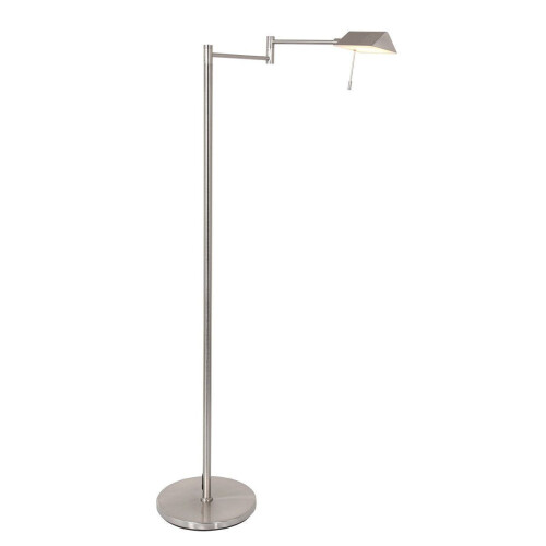 Steinhauer Retina - vloerlamp - dimbaar LED 10W 1000 Lumen - staal