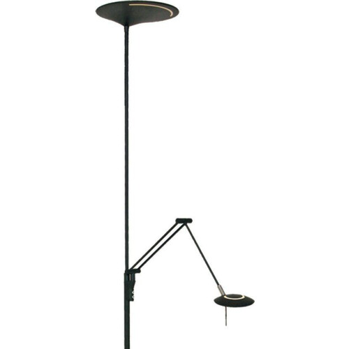 Steinhauer Zodiac LED - Vloerlamp - Dimbaar - Zwart