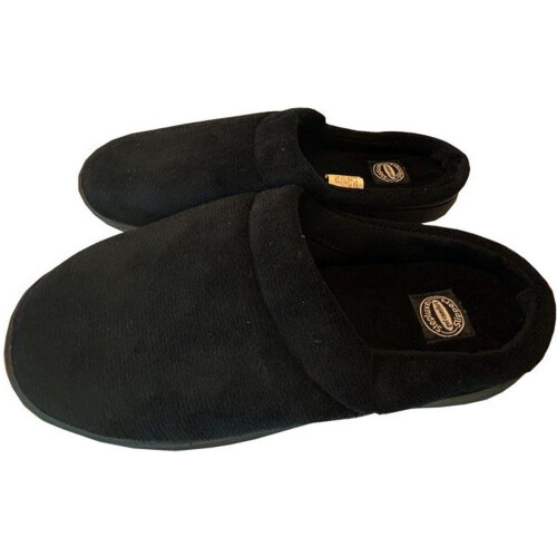 Stepluxe Pantoffels - Anti-vermoeidheid - Zachte microvezel - Zwart