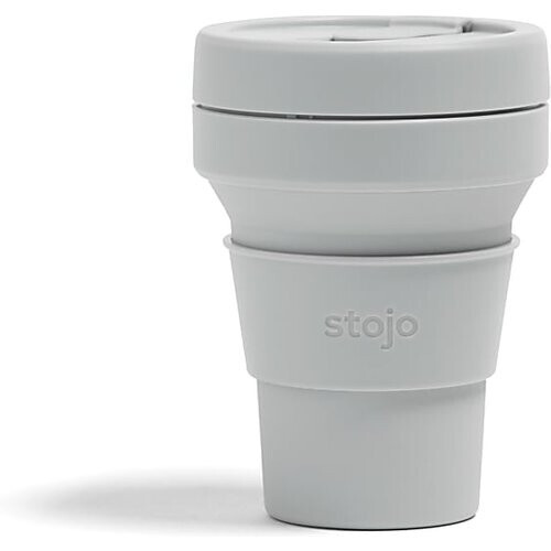 Stojo Opvouwbare Pocketbeker 355ml - Cashmere Tweedehands