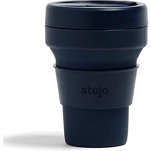 Stojo Opvouwbare Pocketbeker 355ml - Denim Tweedehands