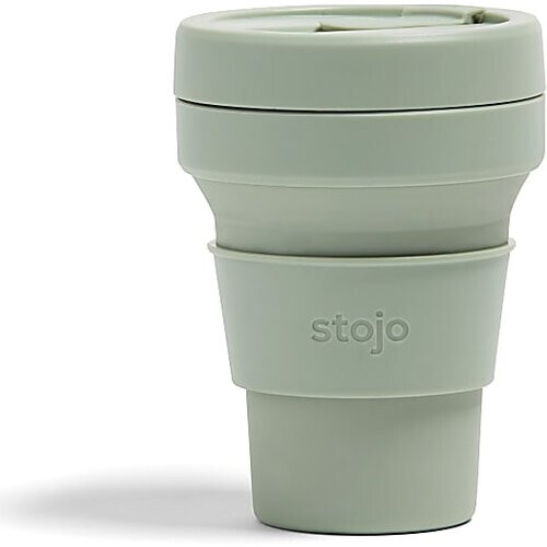 Stojo Opvouwbare Pocketbeker 355ml - Sage Tweedehands
