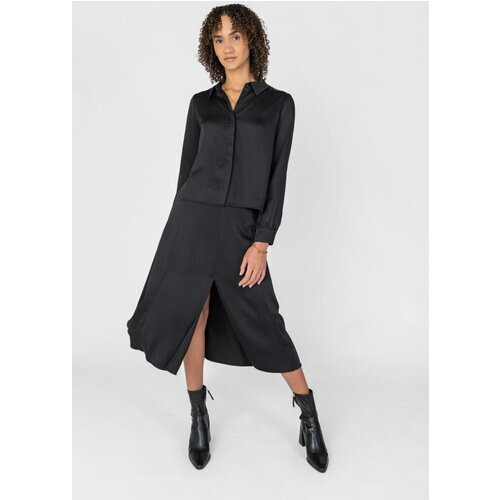 STORY OF MINE dames vegan Midirok Zwart Tweedehands