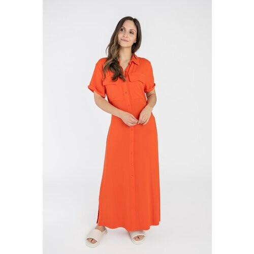 STORY OF MINE dames vegan Shirtjurk Oranje Tweedehands