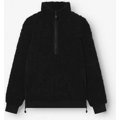 STORY OF MINE dames vegan Teddyfleece Troyer Zwart Tweedehands