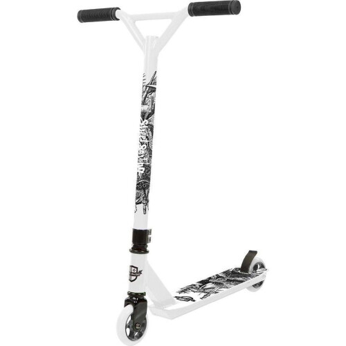 Streetsurfing Stuntstep Torpedo Armour - Step - Jongens en meisjes - Wit;Zwart Tweedehands