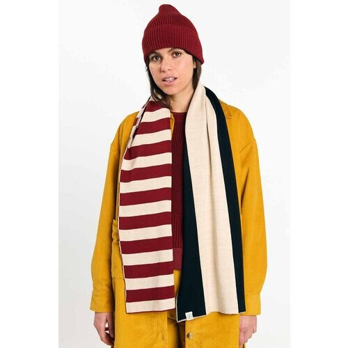 SUITE13LAB dames vegan Sjaal London Stripes Zwart Tweedehands