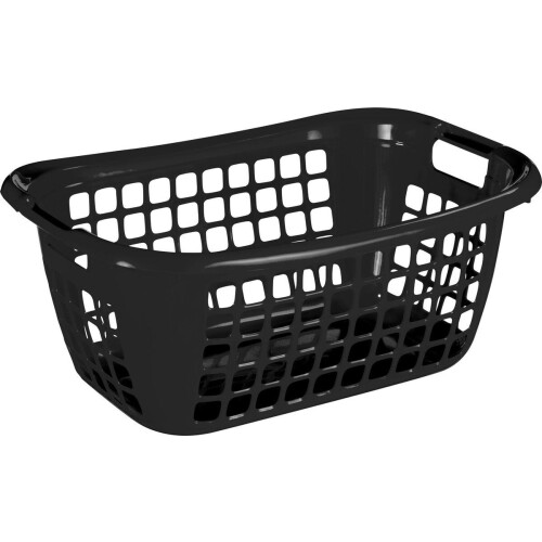 Sunware Basic - Wasmand 55cm - Ergonomisch met handgrepen - Zwart Tweedehands