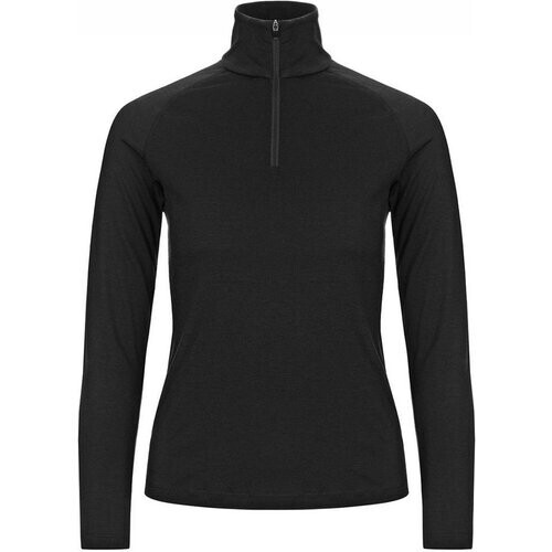 Supernatural Base 1/4 Zip 175 Shirt Dames Zwart Tweedehands