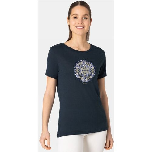 Supernatural Ornament T-Shirt Dames Donkerblauw Tweedehands