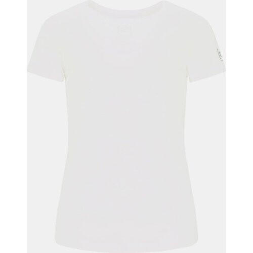 Supernatural V Neck T-Shirt Dames Gebroken Wit/Wit Tweedehands