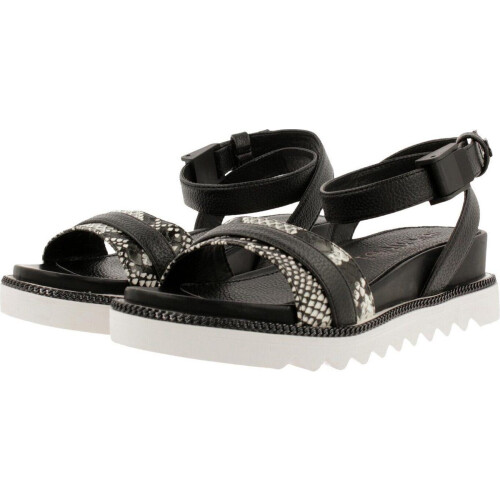 SuperTrash Sandal - Platte sandalen - Snake print - Mgry - 39 Tweedehands