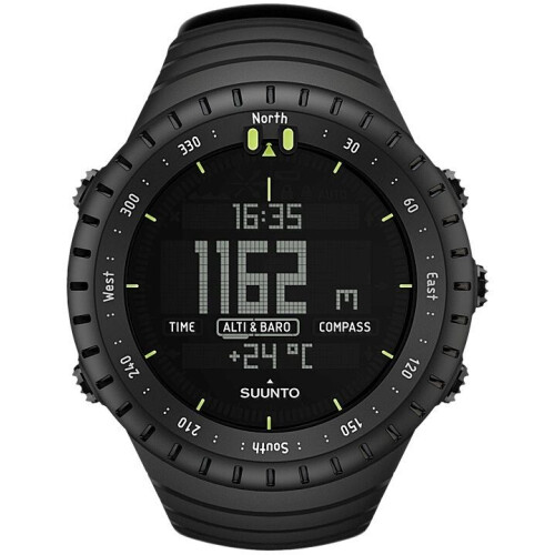 Suunto Core All Black - Outdoorhorloge - Hoogtemeter Barometer Kompas - Zwart
