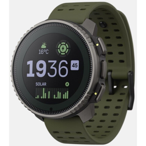 Suunto Vertical - Connected Adventure Watch - Kompas Barometrische Hoogtemeter GPS - Zwart Groen Tweedehands