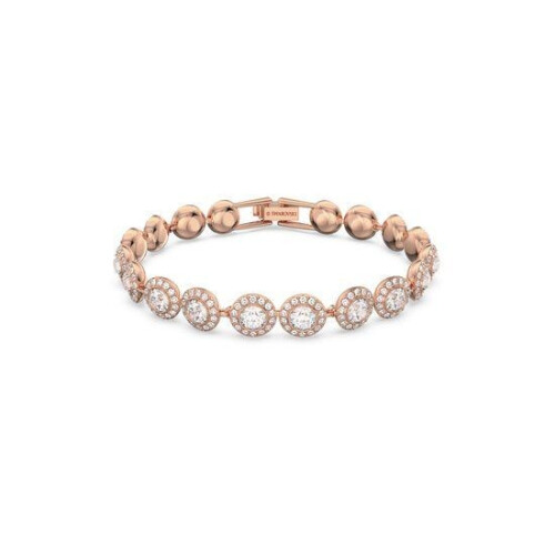Swarovski 5240513 - Angelic Armband - Staal - 17 cm - Roségoudkleurig