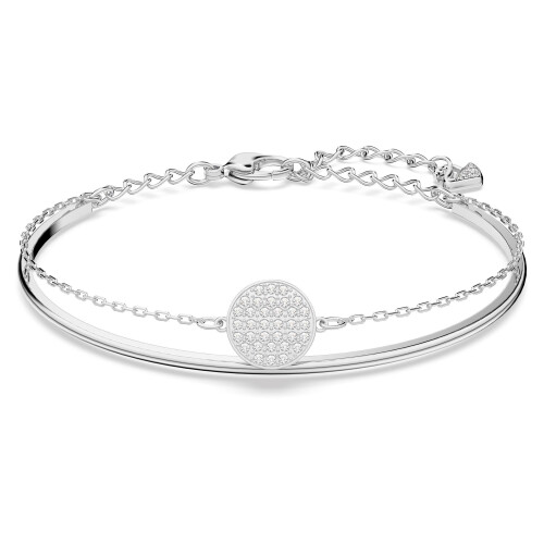 Swarovski Ginger Bangle - Armband - Staal - Zilverkleurig