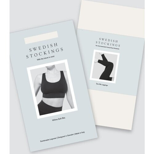 Swedish Stockings dames vegan Softwear-Set: Tyra-Legging En Wilma Soft Bra Vanille Tweedehands