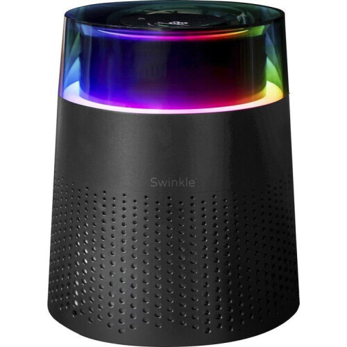 Swinkle EKLR1553 - Aurora Luchtreiniger - HEPA Filter - LED Verlichting - 36 dB - 16.5x16.5x20.4 cm
