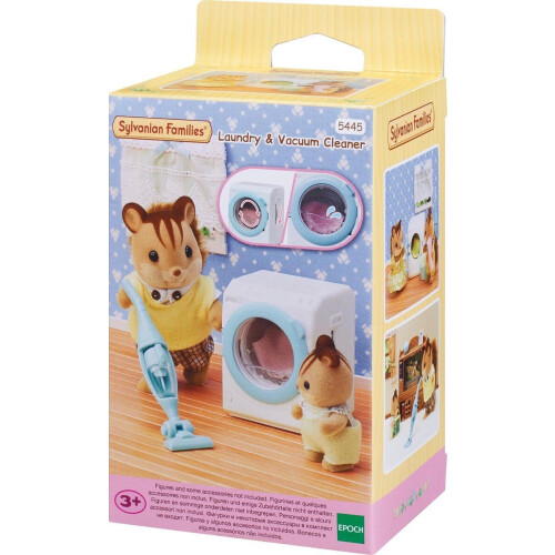 Sylvanian Families 5445 wasmachine&stofzuiger Tweedehands