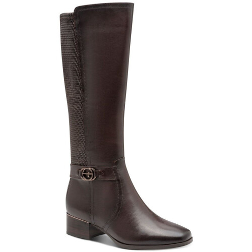 Tamaris Comfort Essentials - Dames Laarzen - Uitneembare zool - Espresso Tweedehands