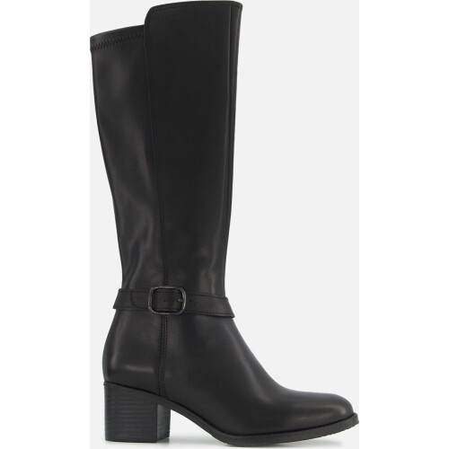 Tamaris Hoge laarzen - Synthetisch - Maat 41 - Zwart Tweedehands