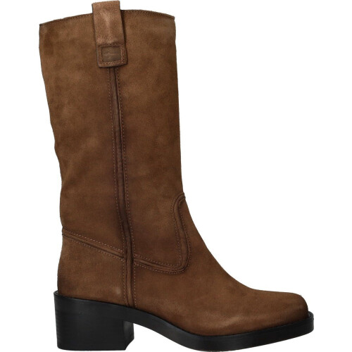 Tamaris Kuit Laarzen - Klassieke laarzen - Leer - Cognac - Maat 40 Tweedehands