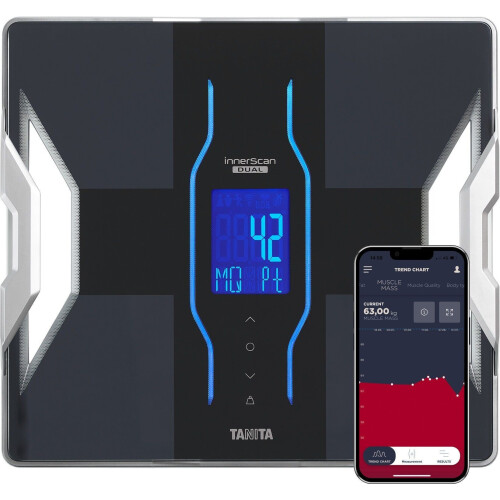 Tanita RD-953 - Personenweegschaal - Zwart Tweedehands