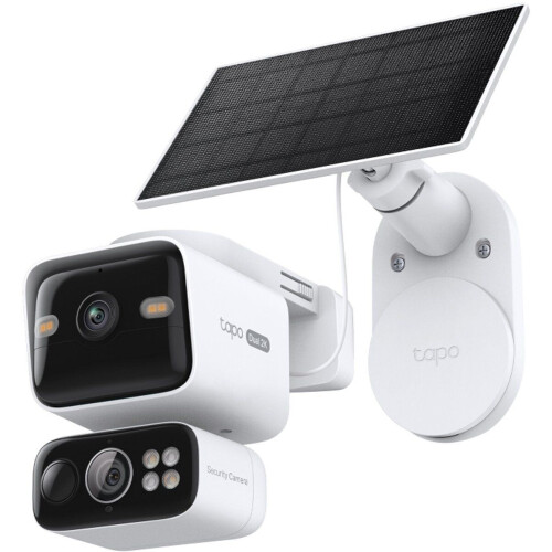 TP-Link Tapo C645D KIT - Beveiligingscamera buiten - Solar - Dual lens 2K - IP65
