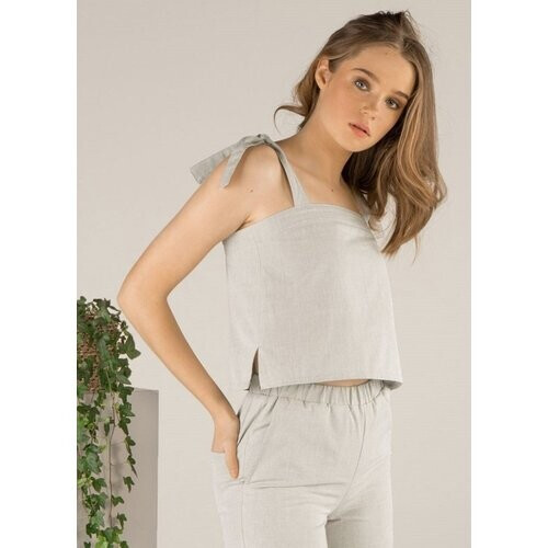 TAWAST dames vegan Top Free Spirit Light Sage Tweedehands