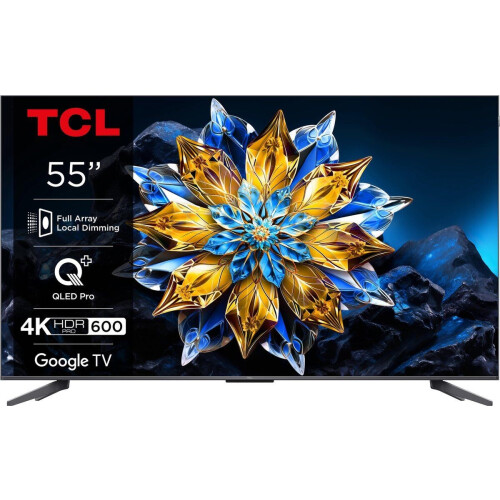 TCL 55C61B Pro - 55 inch - 4K QLED - Full Array Local Dimming - Dolby Atmos - HDMI 2.1 (2024) Tweedehands
