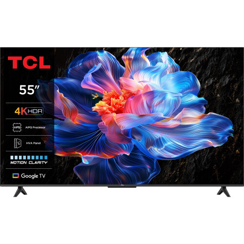 TCL 55P61K - Ultra HD TV - 4K HDR - Zwart (2025) Tweedehands