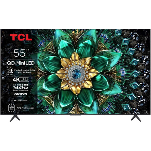 TCL 55Q6C - Ultra HD TV - QD-Mini LED 4K HDR - Zwart Tweedehands