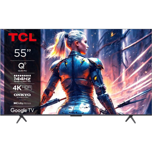 TCL 55T8B - Ultra HD TV - QLED PRO 4K HDR 144Hz - (2024) Tweedehands