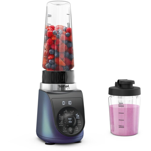 Tefal Blend Up BL19H4F0 - Miniblender - 1000 W - Blauw Tweedehands