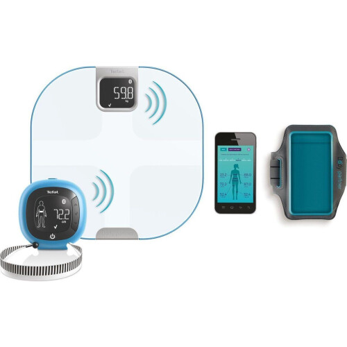 Tefal BM Body Partner YD3094S1 - Personenweegschaal - Vetmeting - App-compatibel