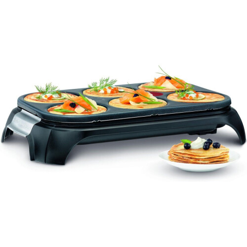 Tefal Crep'party PY558813 - Pannekoekenplaat - 6 personen - Inox Design