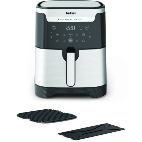 Tefal Easy Fry & Grill XXL - RVS - EY801D Tweedehands