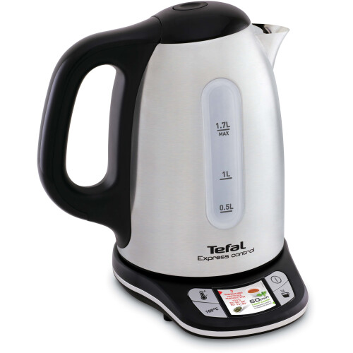 Tefal Express Control KI240D - Waterkoker - 7 temperatuurstanden - Roestvaststaal