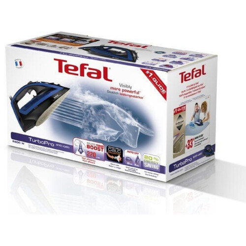Tefal FV5688E0 - Stoomstrijkijzer - 2800 W - Turbo Boost - Durilium AirGlide Autoclean Tweedehands